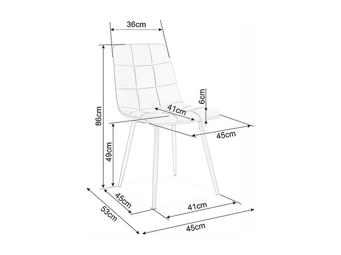Silla de diseño de roble y terciopelo en gris Frigg