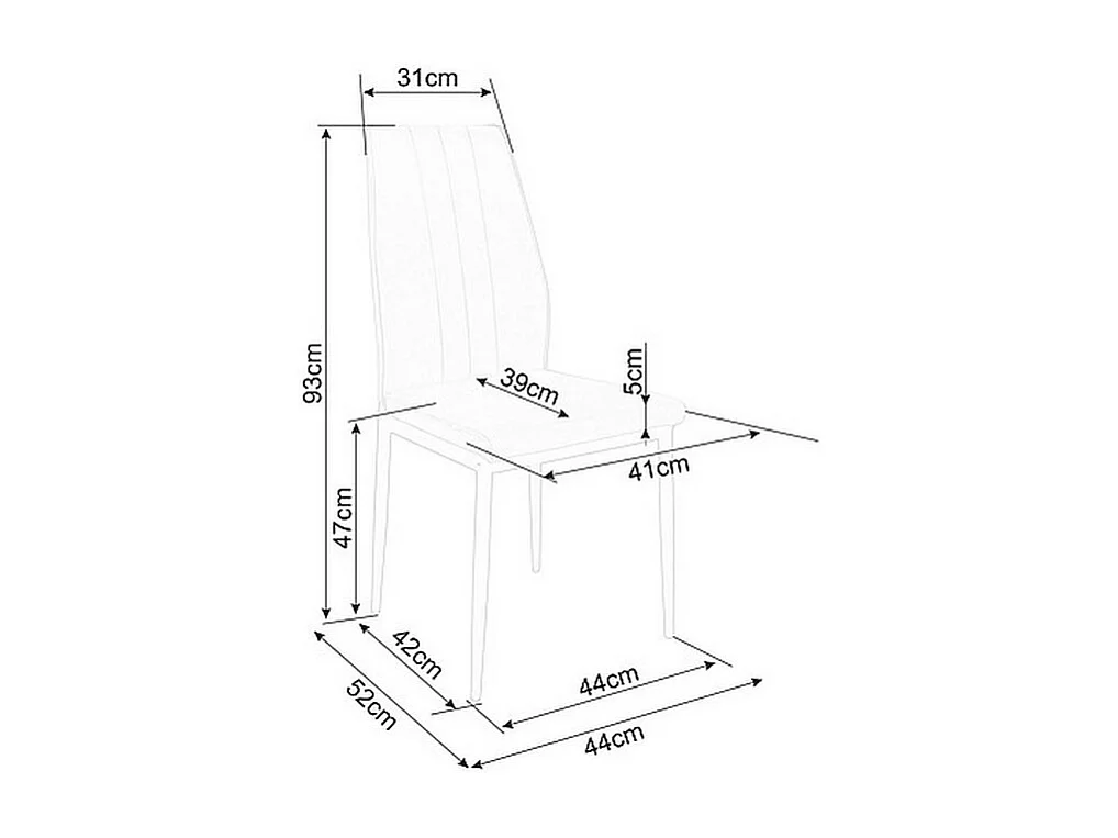 Sedia di design Bator in velluto beige e metallo nero