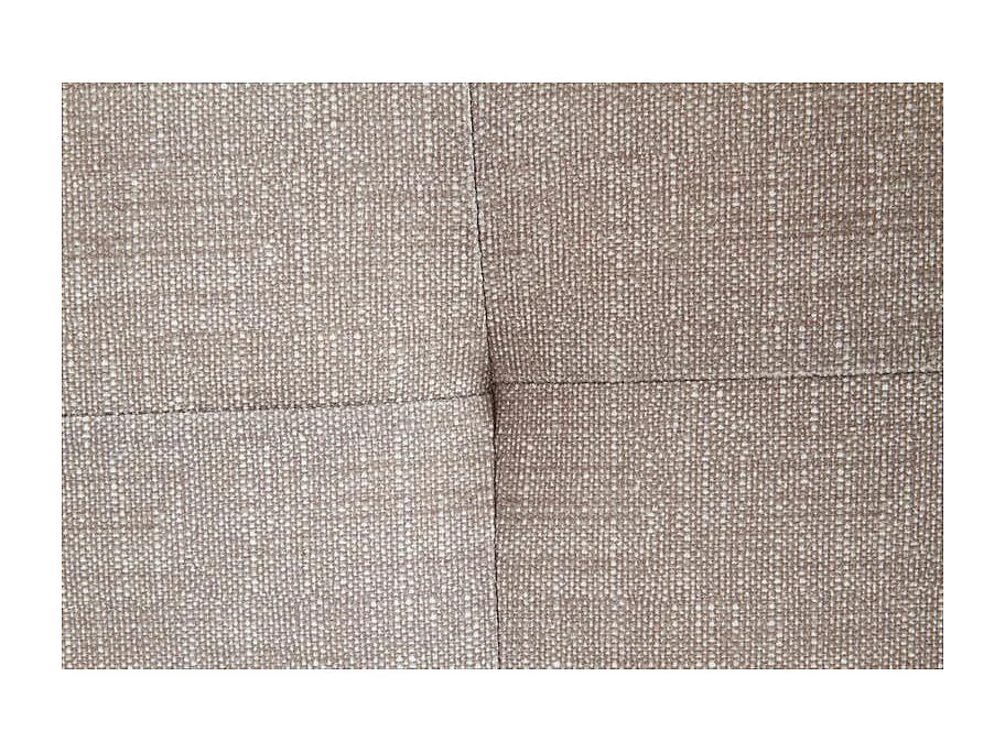 Lit 160x200 beige avec sommier et tiroirs de rangement Enora