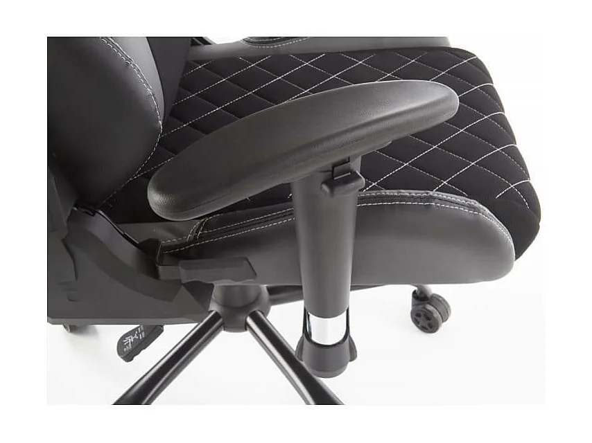 Silla de oficina Dena negra y gris