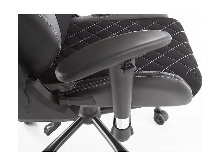 Silla de oficina Dena negra y gris