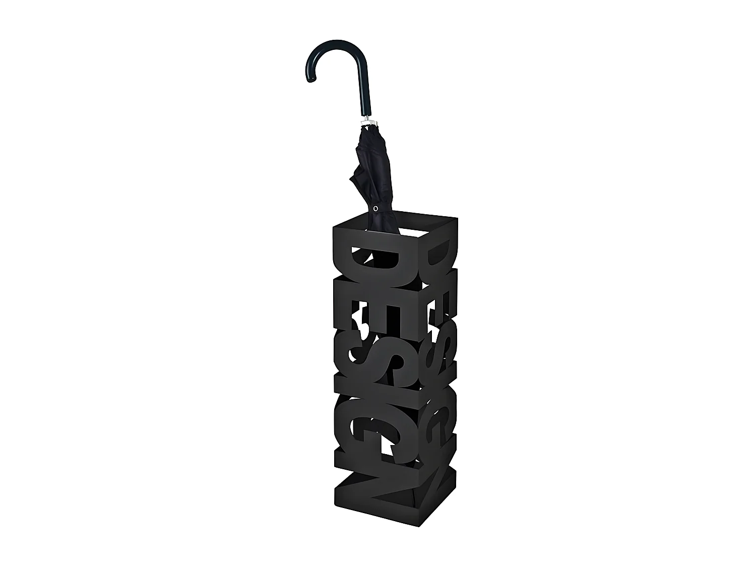 Porte parapluie noir Design