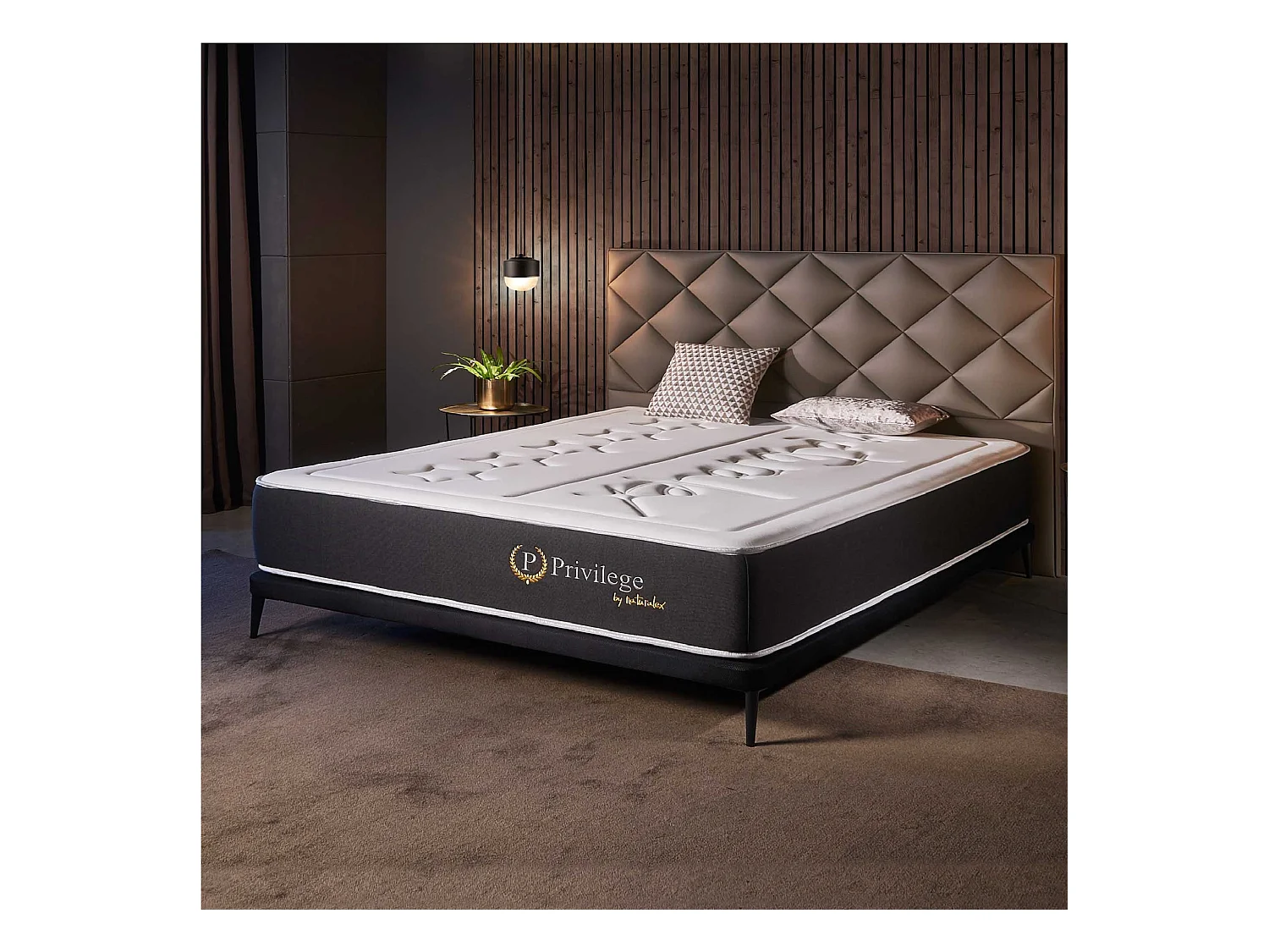 Naturalex - Matelas Privilège à ressorts ensachés 180x200 cm - Épais 24 cm - Visco Thermorégulateur - Tissu Premium - Haute Qualité - Respirabilité optimale