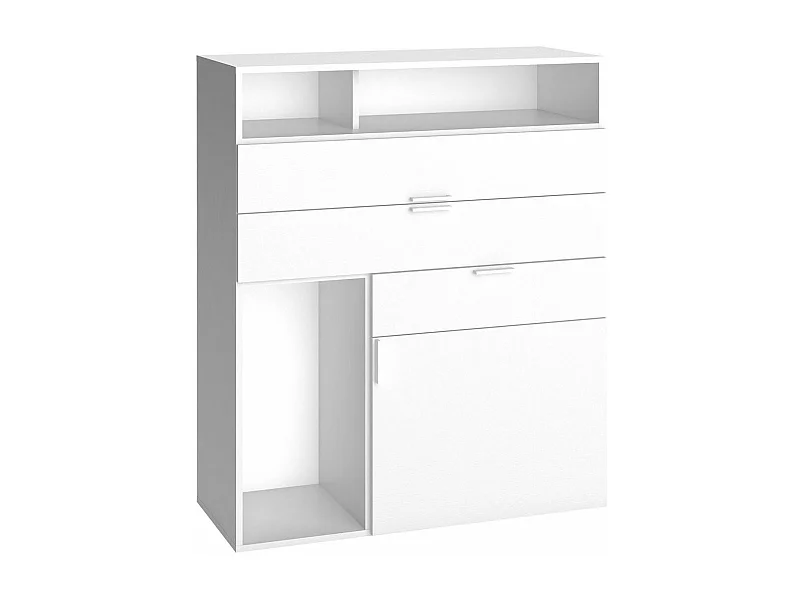 Buffet Design 3 Schubladen und 1 Tür L99,5 cm - 4YOU