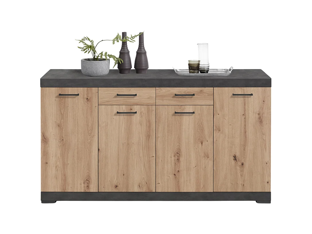 Buffet 2 Tiroirs 4 Portes L160 cm - Bristol
