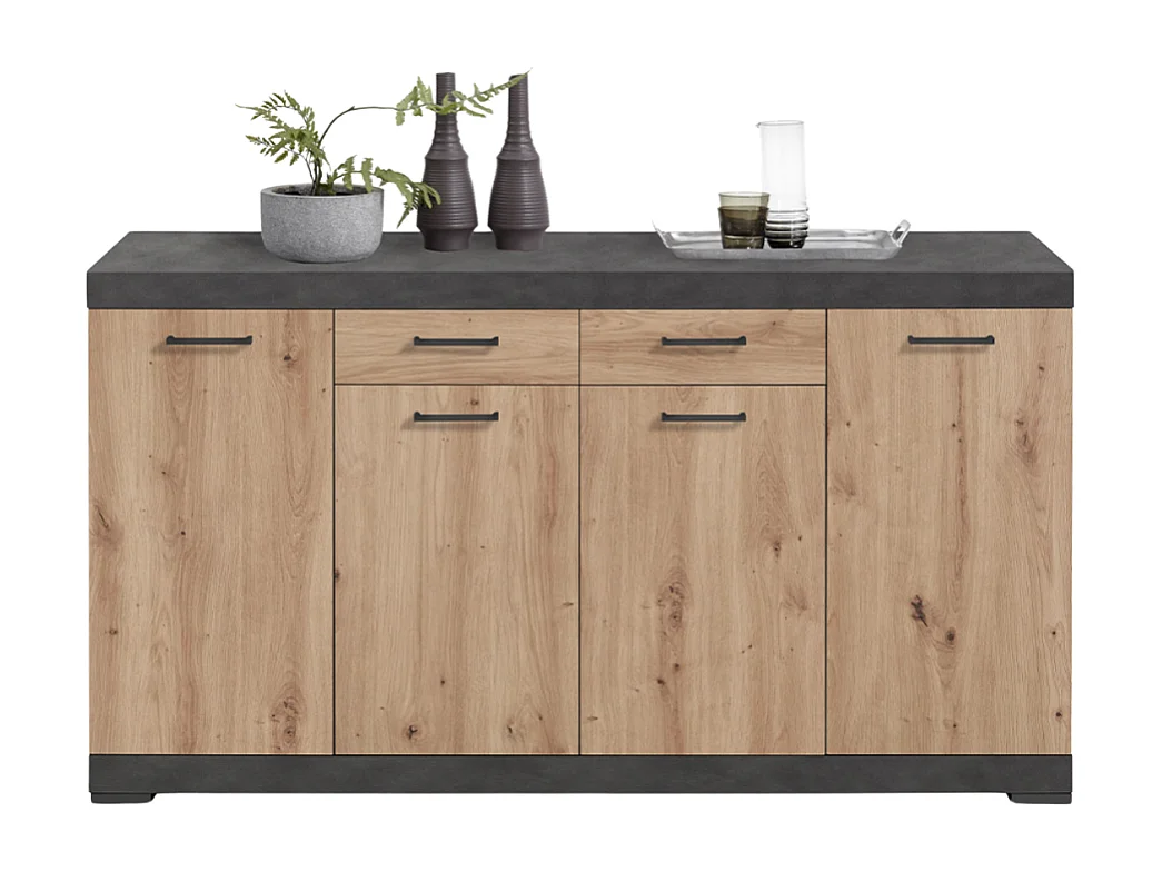 Buffet 2 Cassetti 4 Porte L160 cm - Bristol