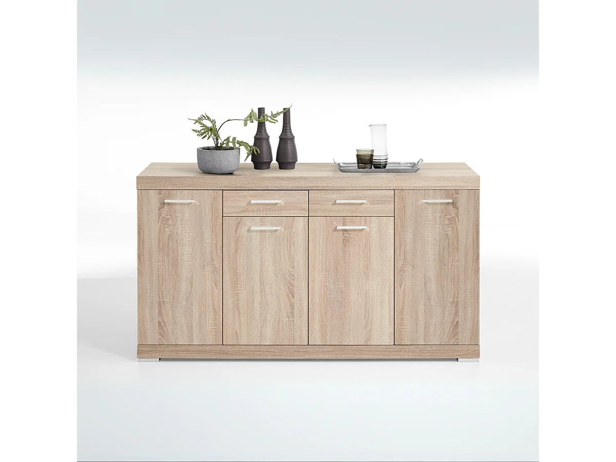 Buffet 2 Tiroirs 4 Portes L160 cm - Bristol