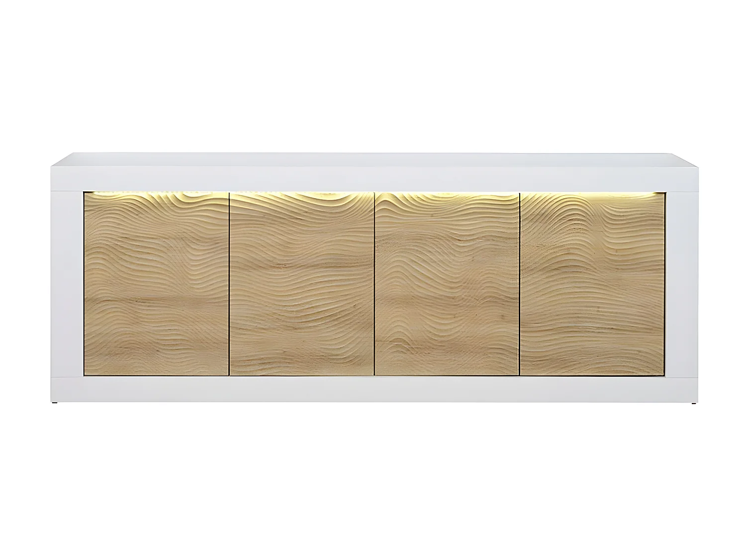 Buffet 4 porte KARMA L220cm - Fabbricazione Francese