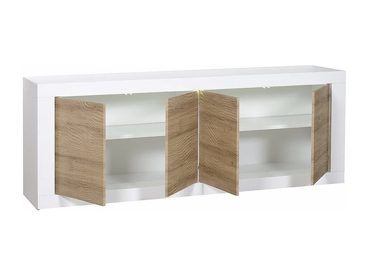 Buffet 4 porte KARMA L220cm - Fabbricazione Francese