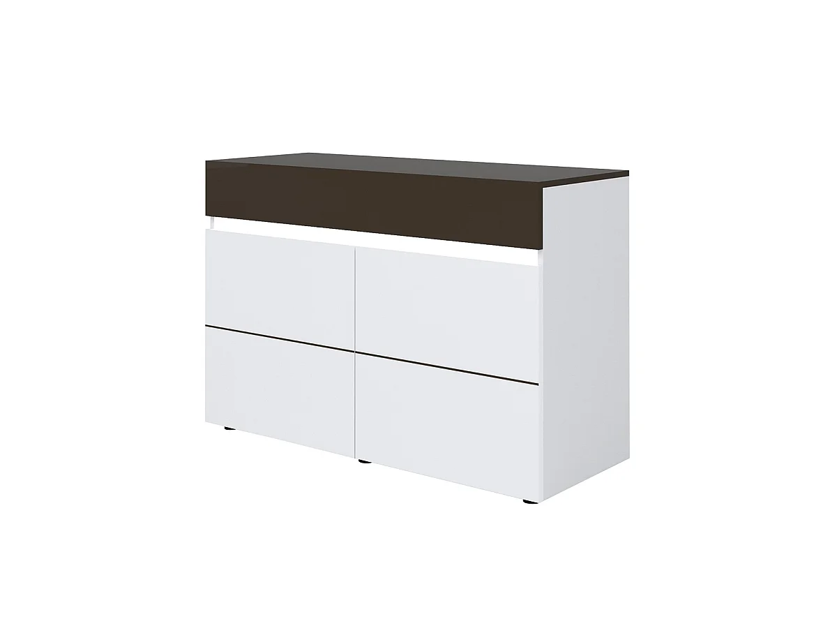 Buffet 2 portes 1 tiroir Karat L135cm - Fabrication Française