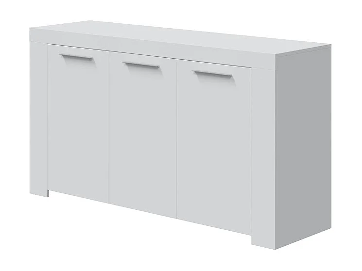 Buffet 3 Türen Urban - Weiß Artik 144 cm