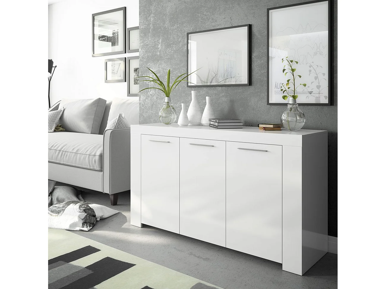 Aparador Ambit Blanco Artik (Blanco Mate)