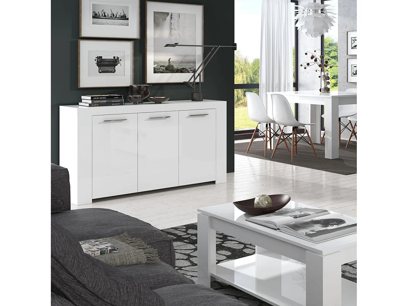 Aparador Ambit Blanco Artik (Blanco Mate)
