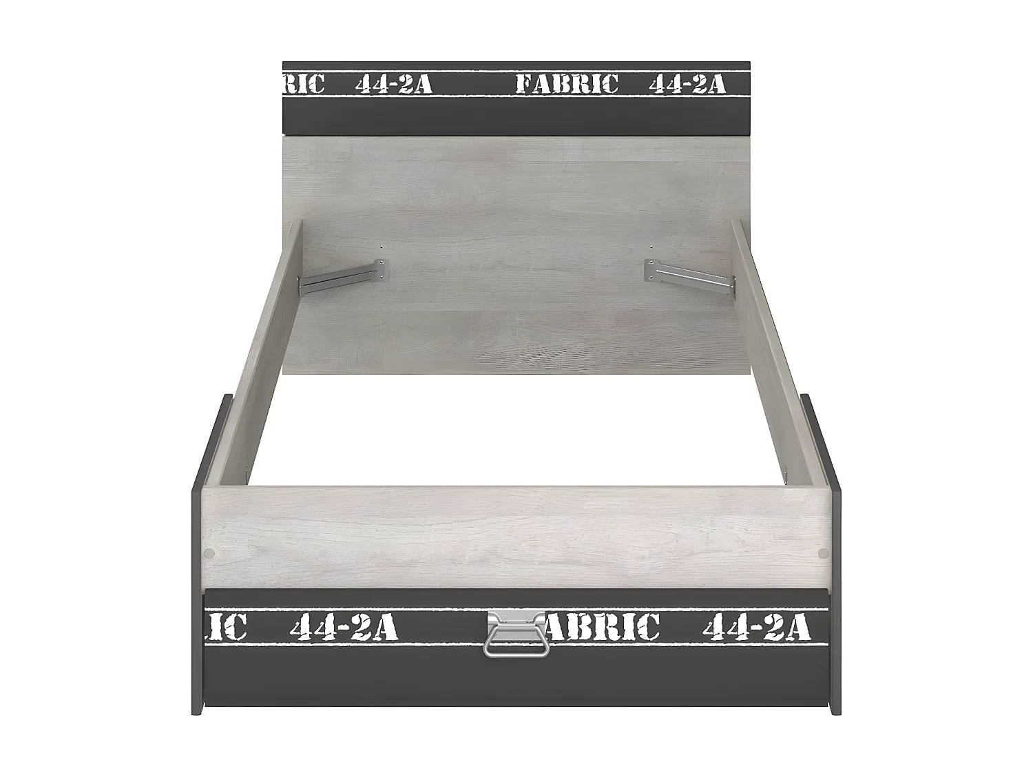 Bett mit Stauraumschublade 90x200 cm - Fabric