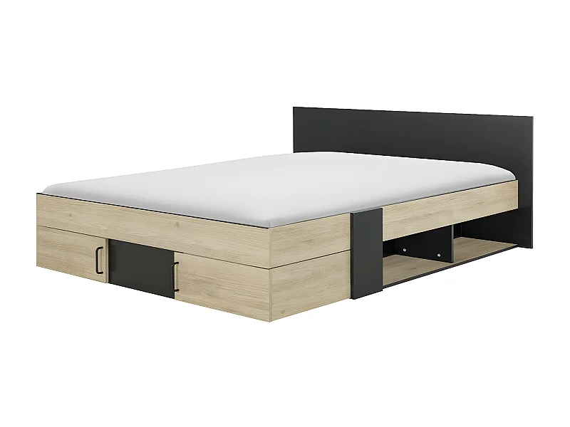 Bett mit Stauraum 160x200 cm - Swive