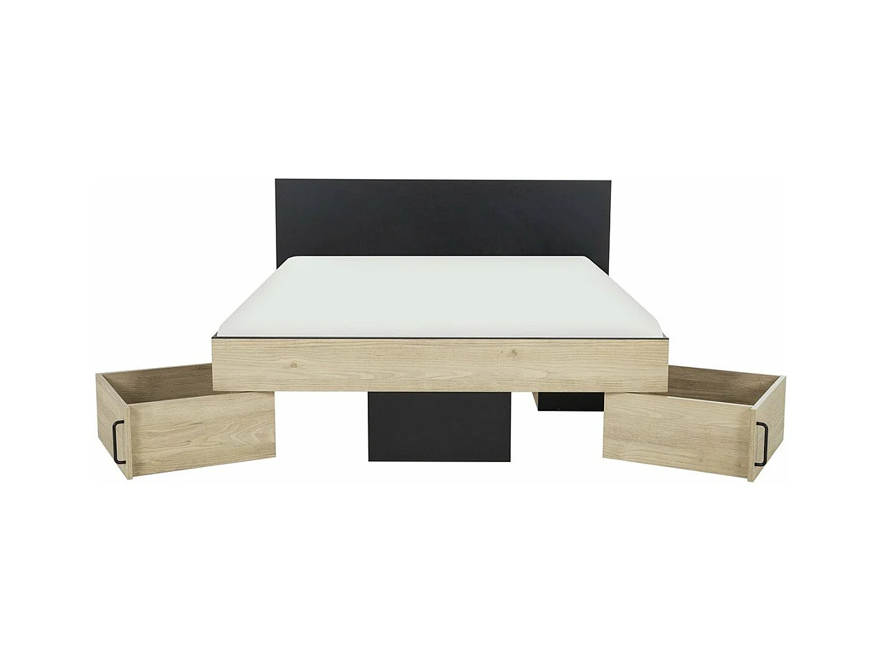 Cama con almacenaje 140 x 190 cm