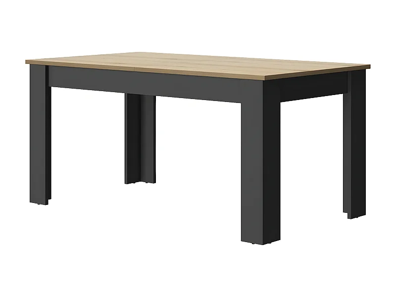 Mesa de comedor rectangular extensible Manchester - Fabricación francesa