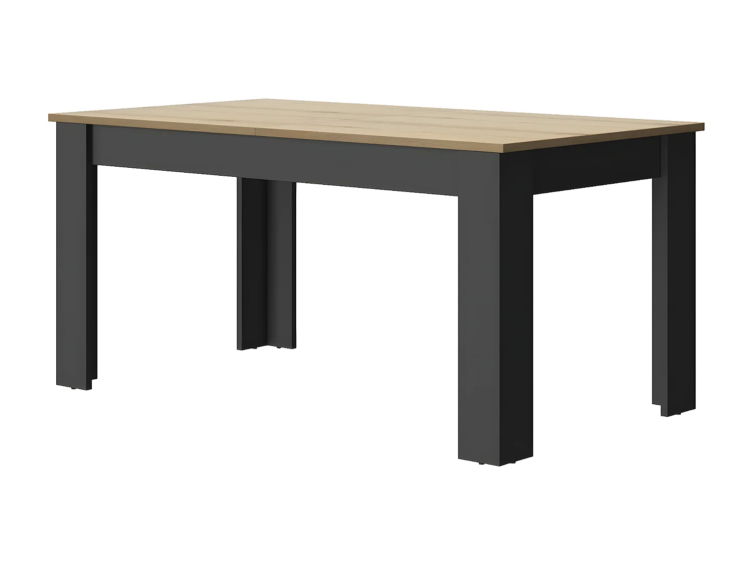 Table à manger rectangulaire extensible Manchester - Fabrication Française