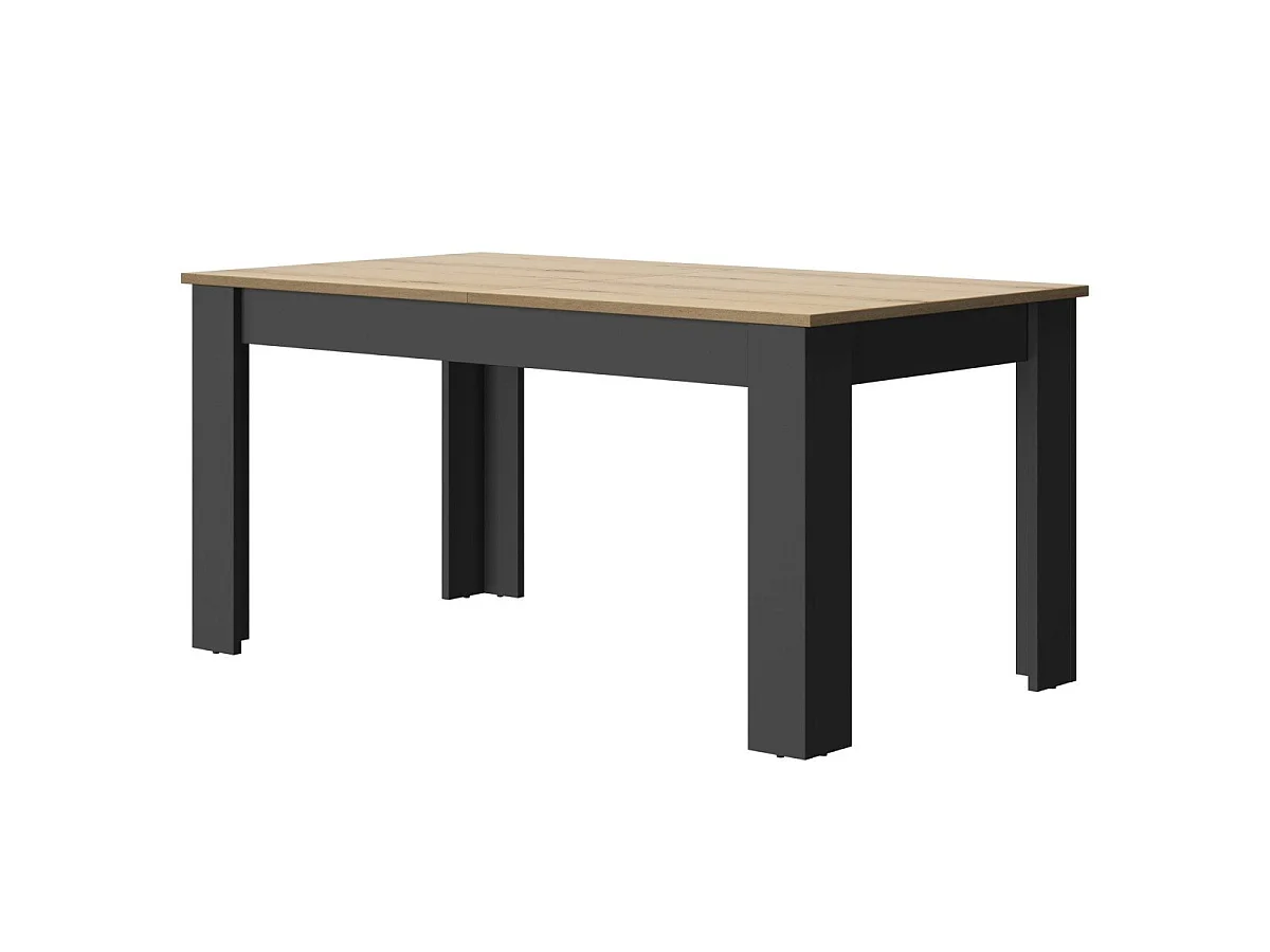 Table à manger rectangulaire extensible Manchester - Fabrication Française