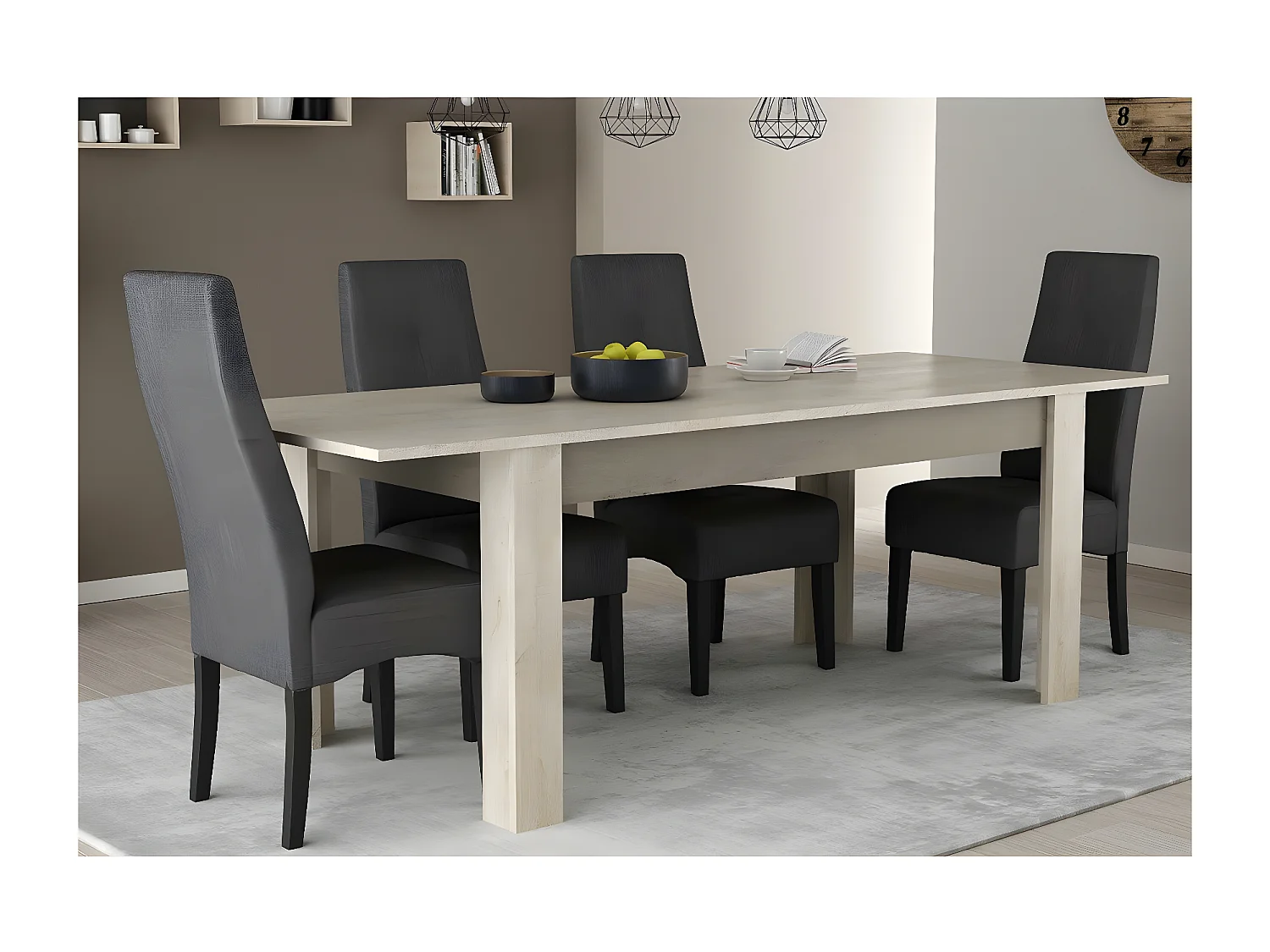 Table à Manger Extensible 8/10 Personnes L170-230 cm - Antibes