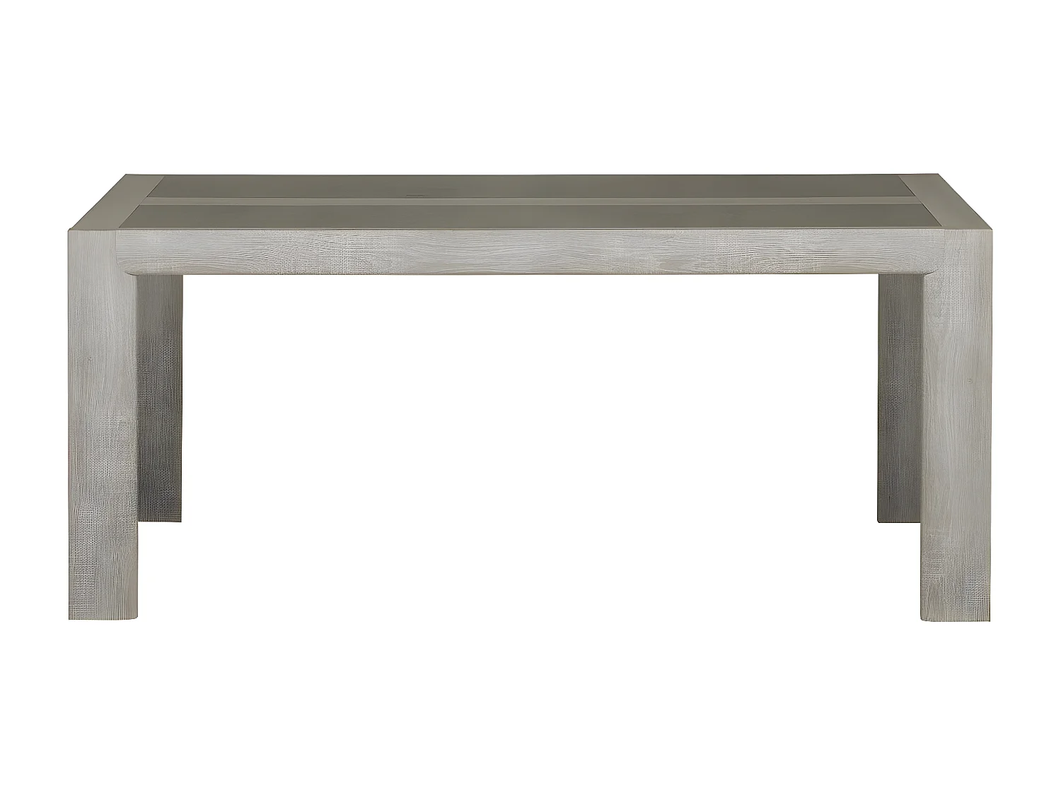 Table à manger rectangulaire 10pers. avec rallonge - Fabrication Française