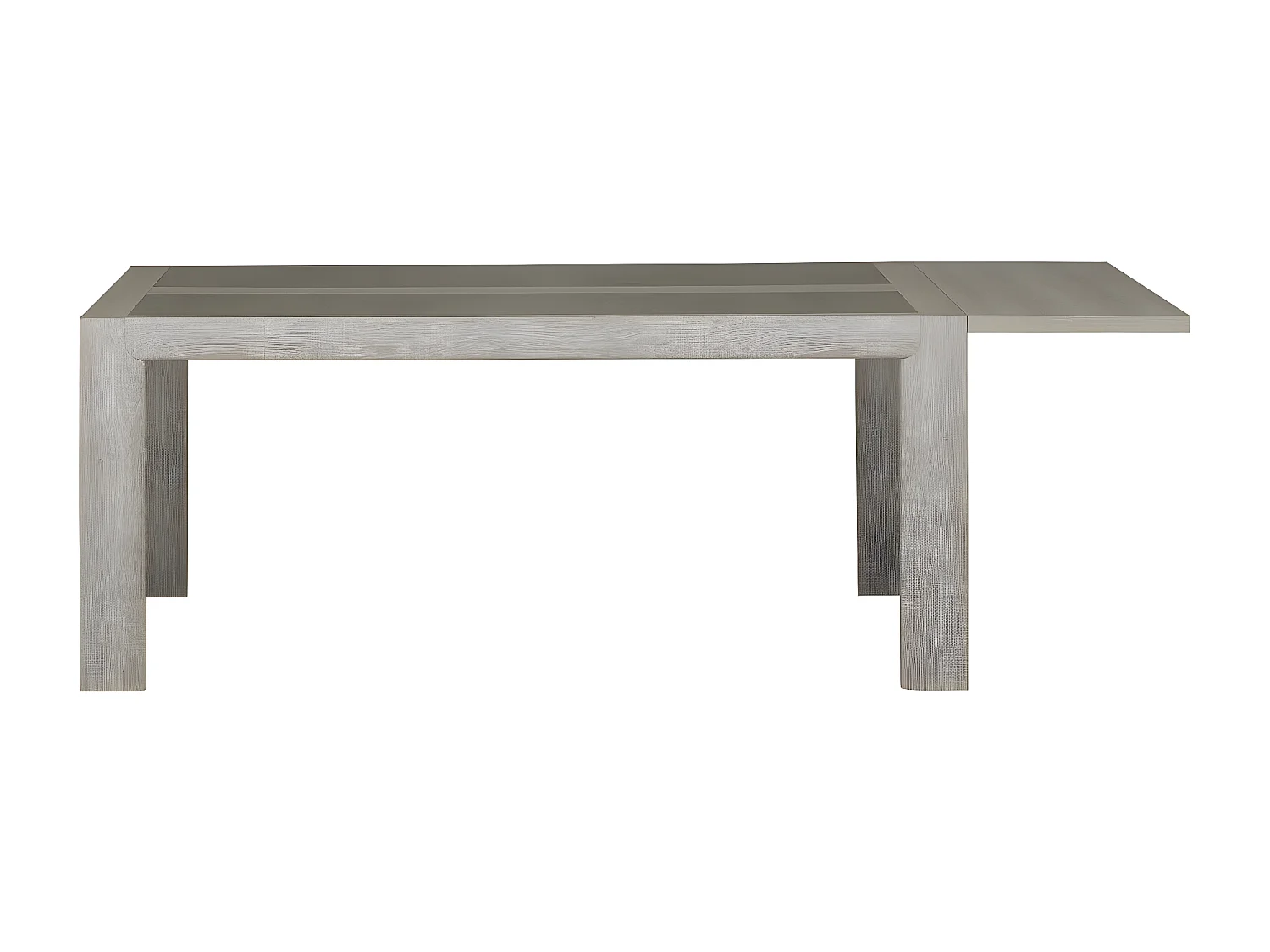 Table à manger rectangulaire 10pers. avec rallonge - Fabrication Française