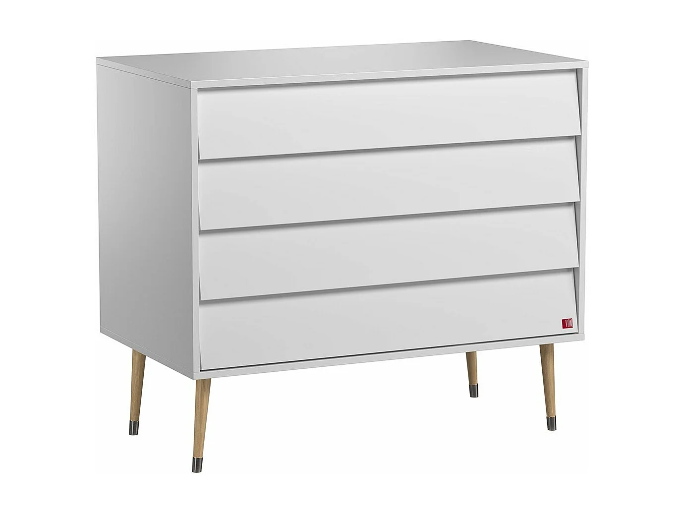 Commode 4 Tiroirs L100 x H90cm - Bosque