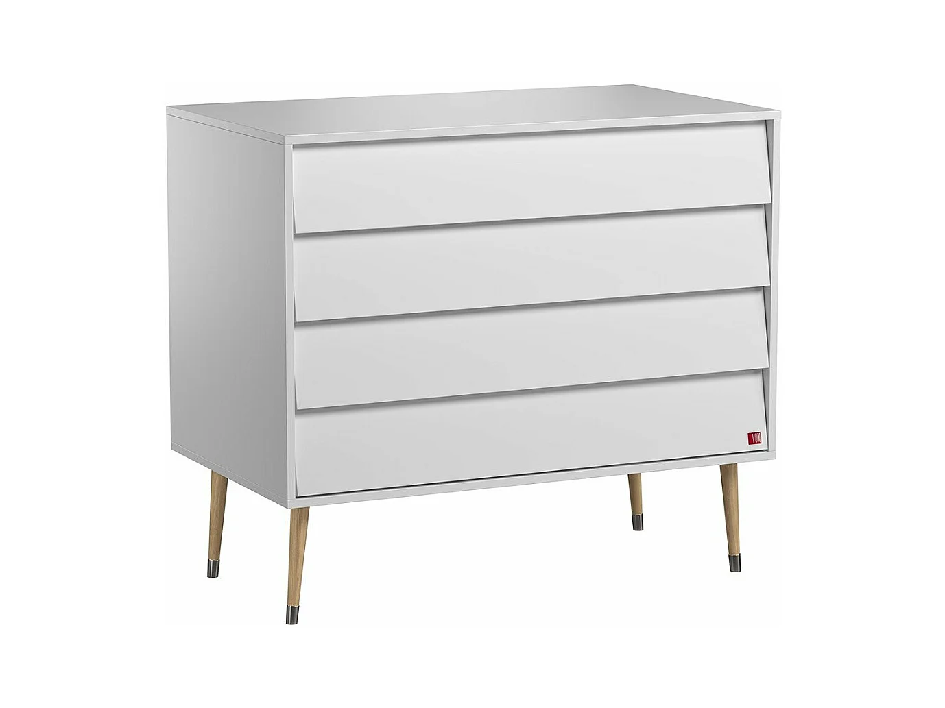 Commode 4 Tiroirs L100 x H90cm - Bosque