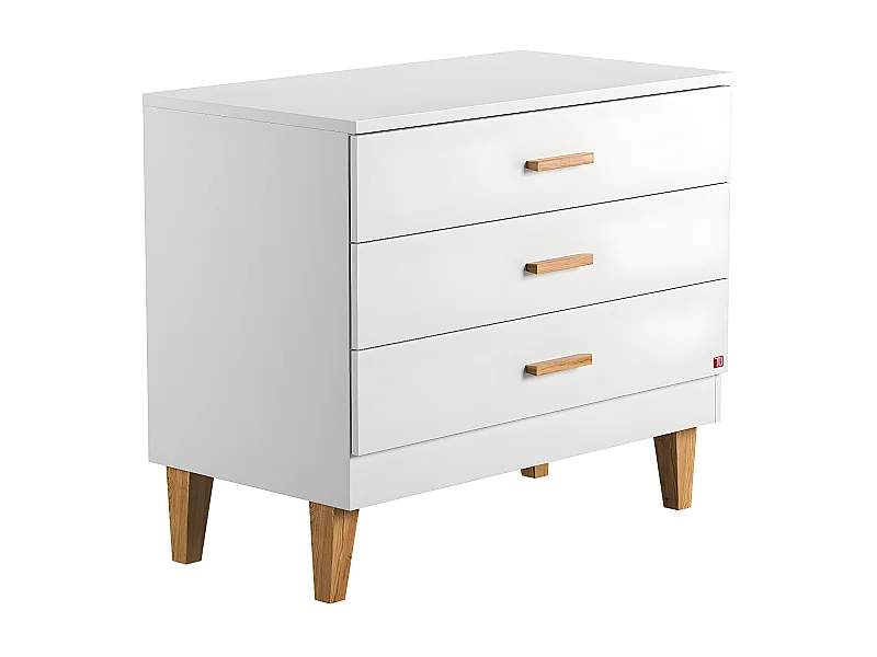 Commode 3 Tiroirs L100 x H86.5 cm -  Lounge