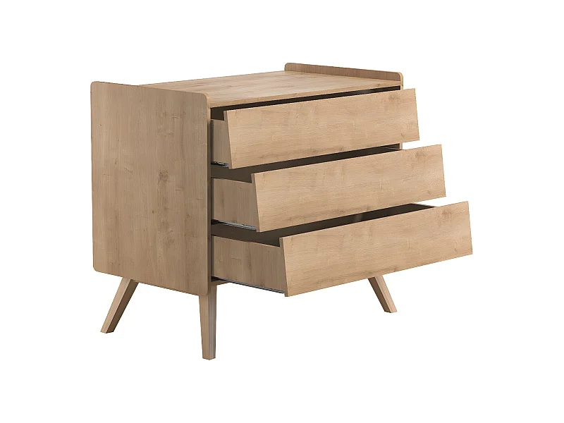 Kommode 3 Schubladen L100 cm - Vintage