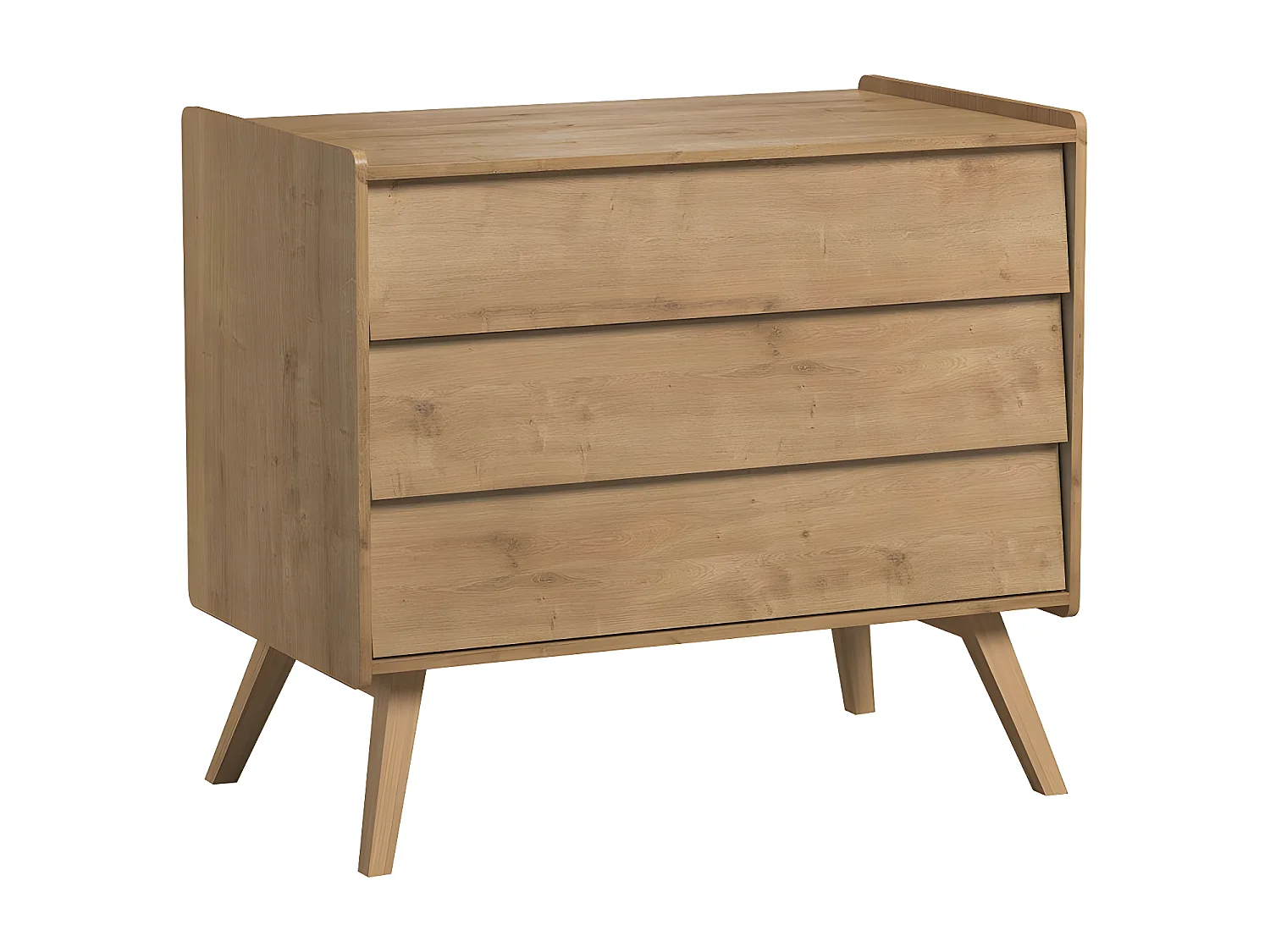 Ladenkast 3 laden L100 cm - Vintage