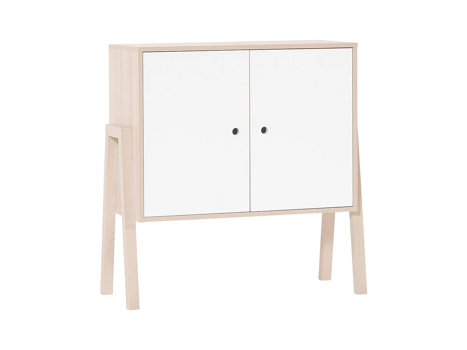 Commode 2 portes 1 étagère intérieure - SPOT