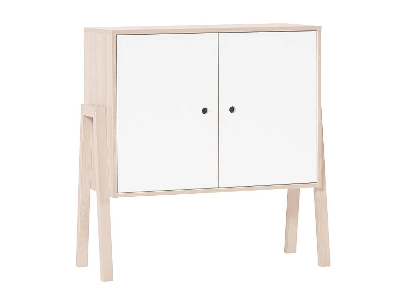 Commode 2 portes 1 étagère intérieure - SPOT