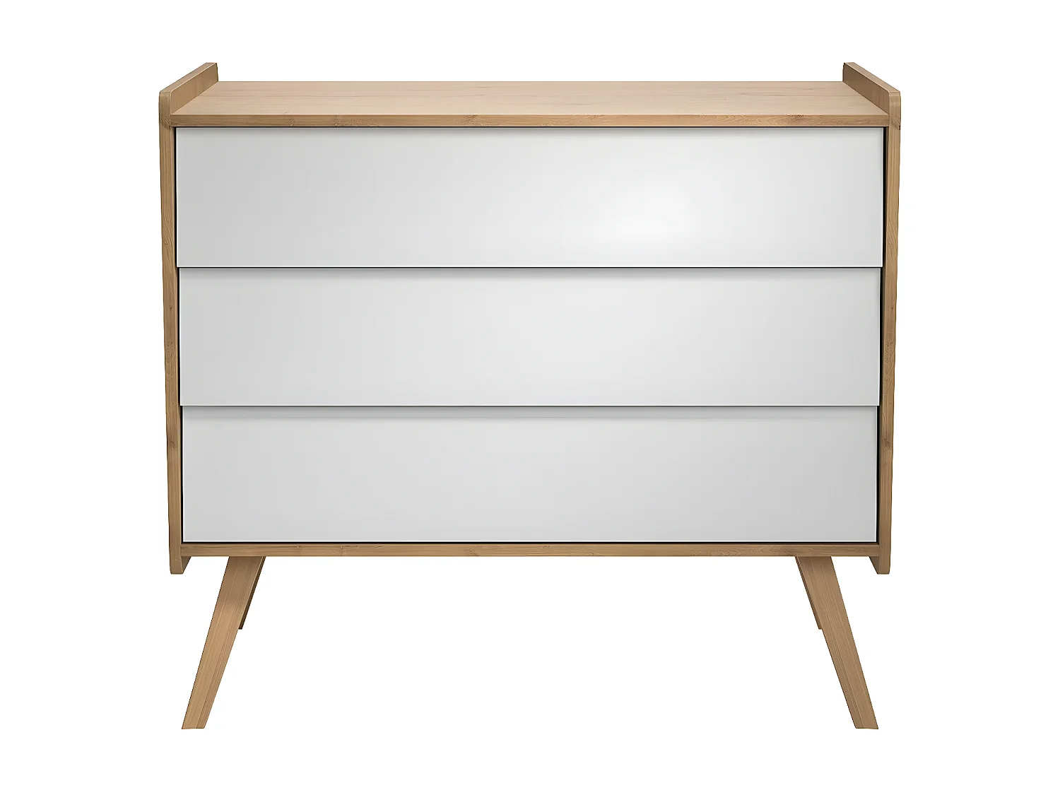 Ladenkast 3 laden L100 cm - Vintage