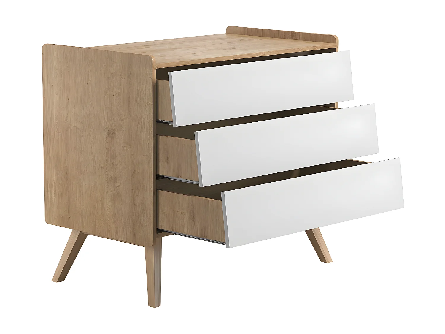 Ladenkast 3 laden L100 cm - Vintage