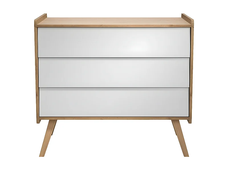 Commode 3 tiroirs L100 cm - Vintage