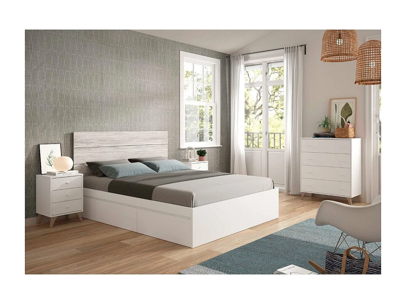 Ladenkast 4 laden Sweet - L95 cm