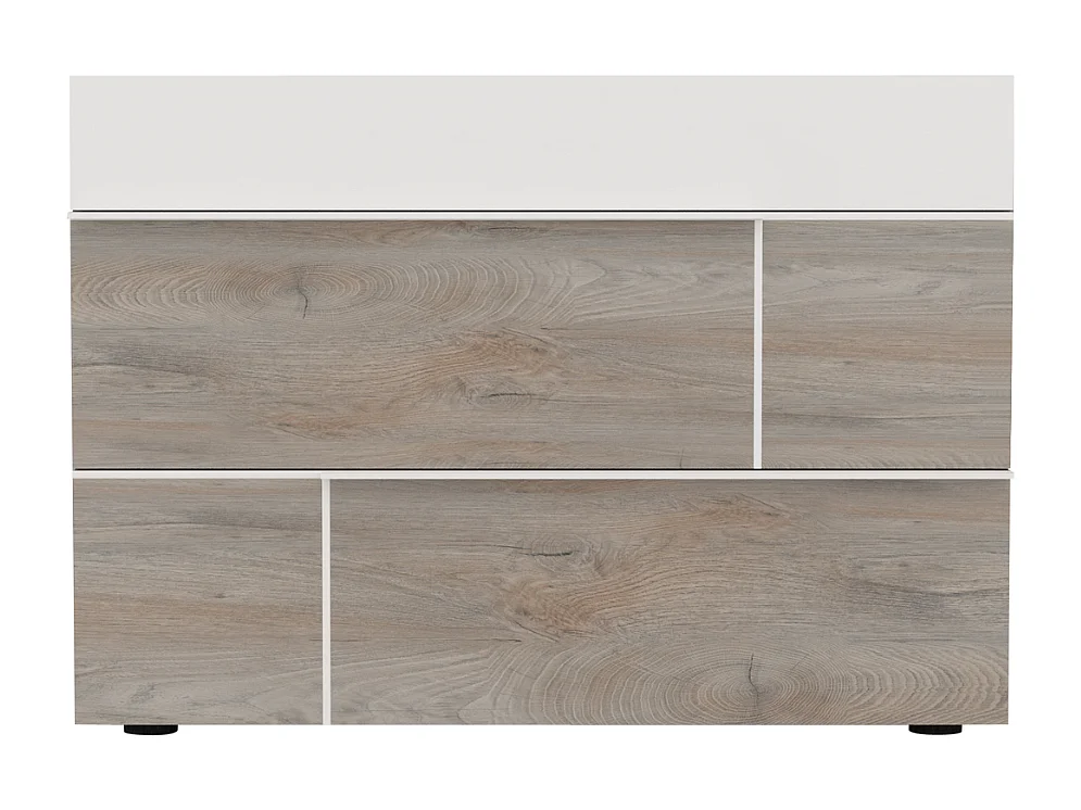 Commode Moderne 3 tiroirs L120 cm - Prado