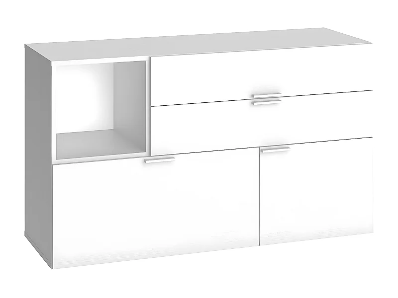 Cómoda diseño 3 cajones y 1 puerta 120 cm - 4YOU