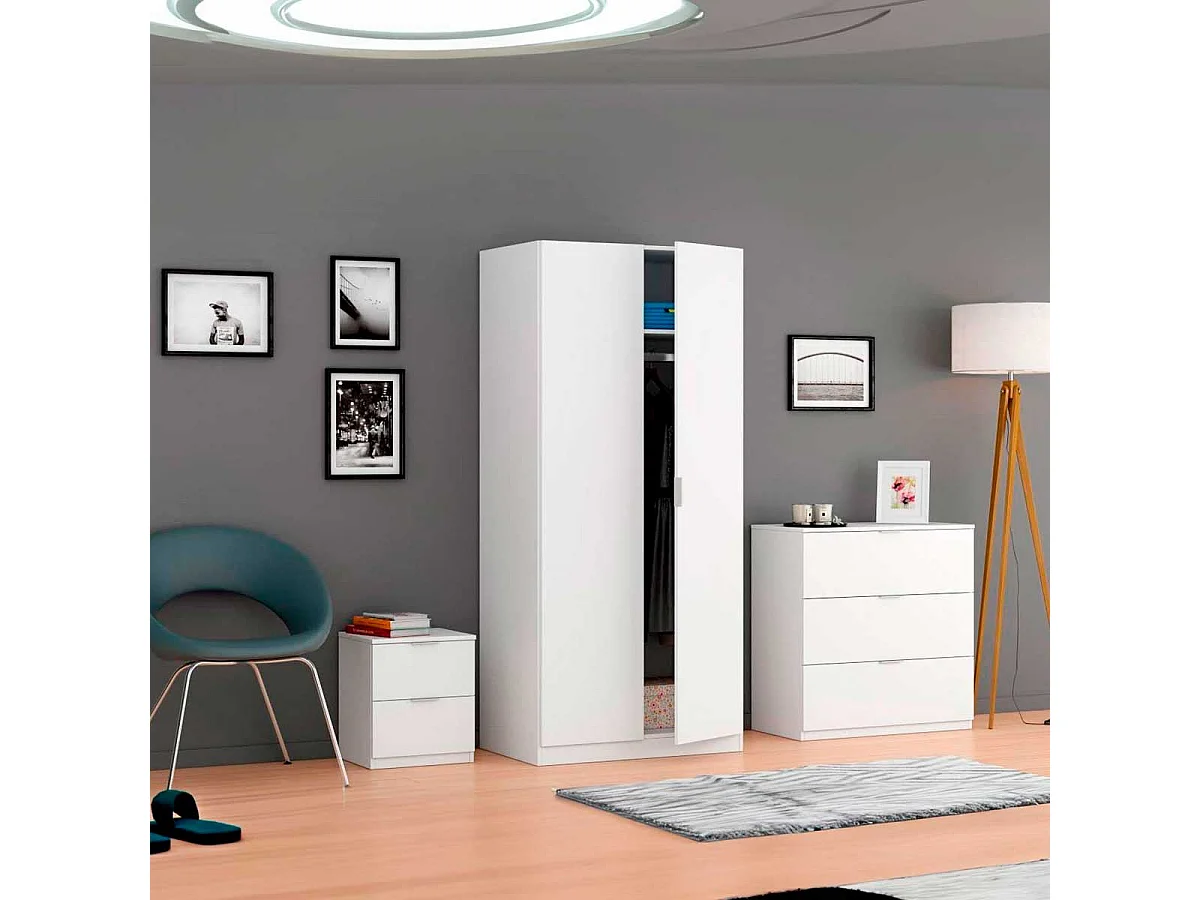 Commode 3 tiroirs L77 cm