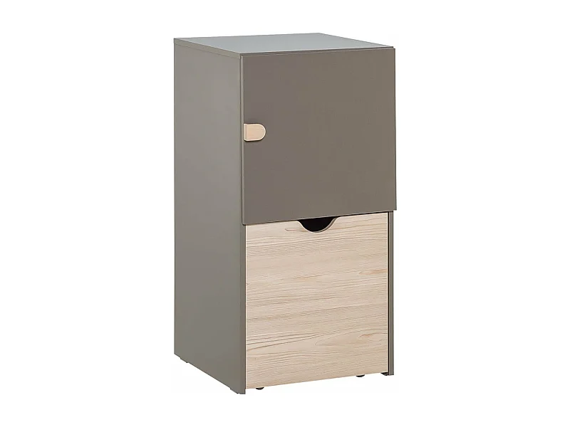 Commode sur roulettes avec cube amovible - STIGE