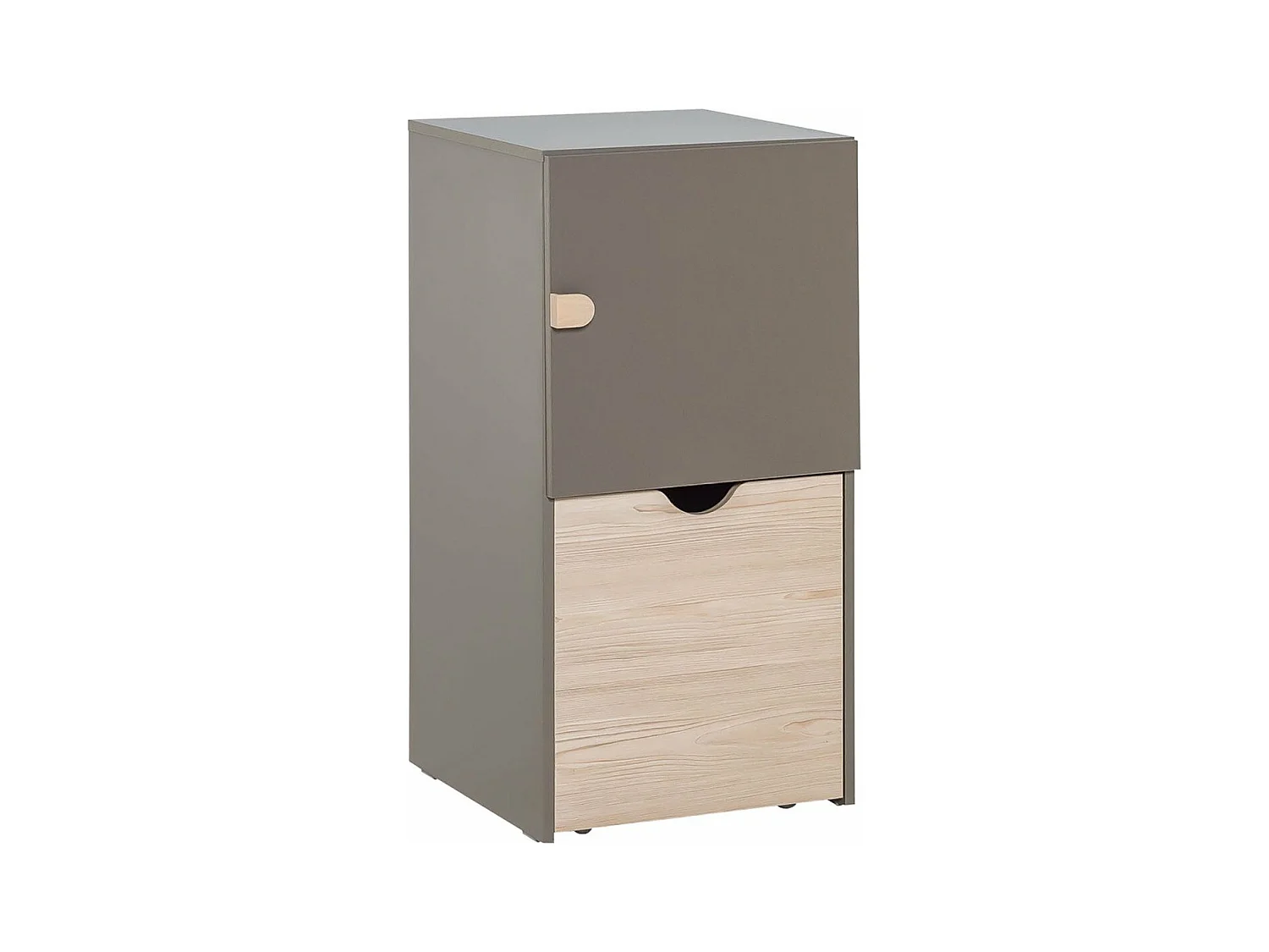 Commode sur roulettes avec cube amovible - STIGE