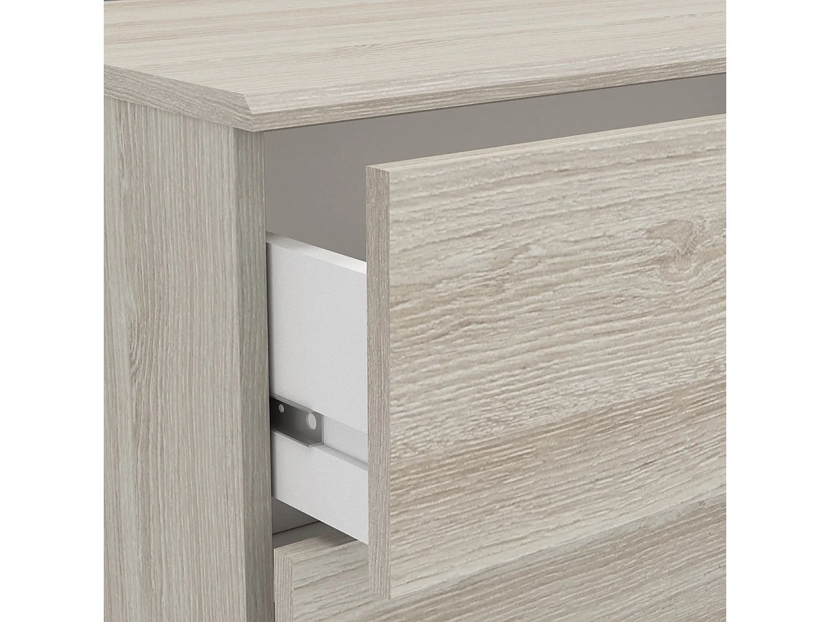 Komoda 4-szufladowa szer. 79,6 cm, dekor Bois Clair - Cena