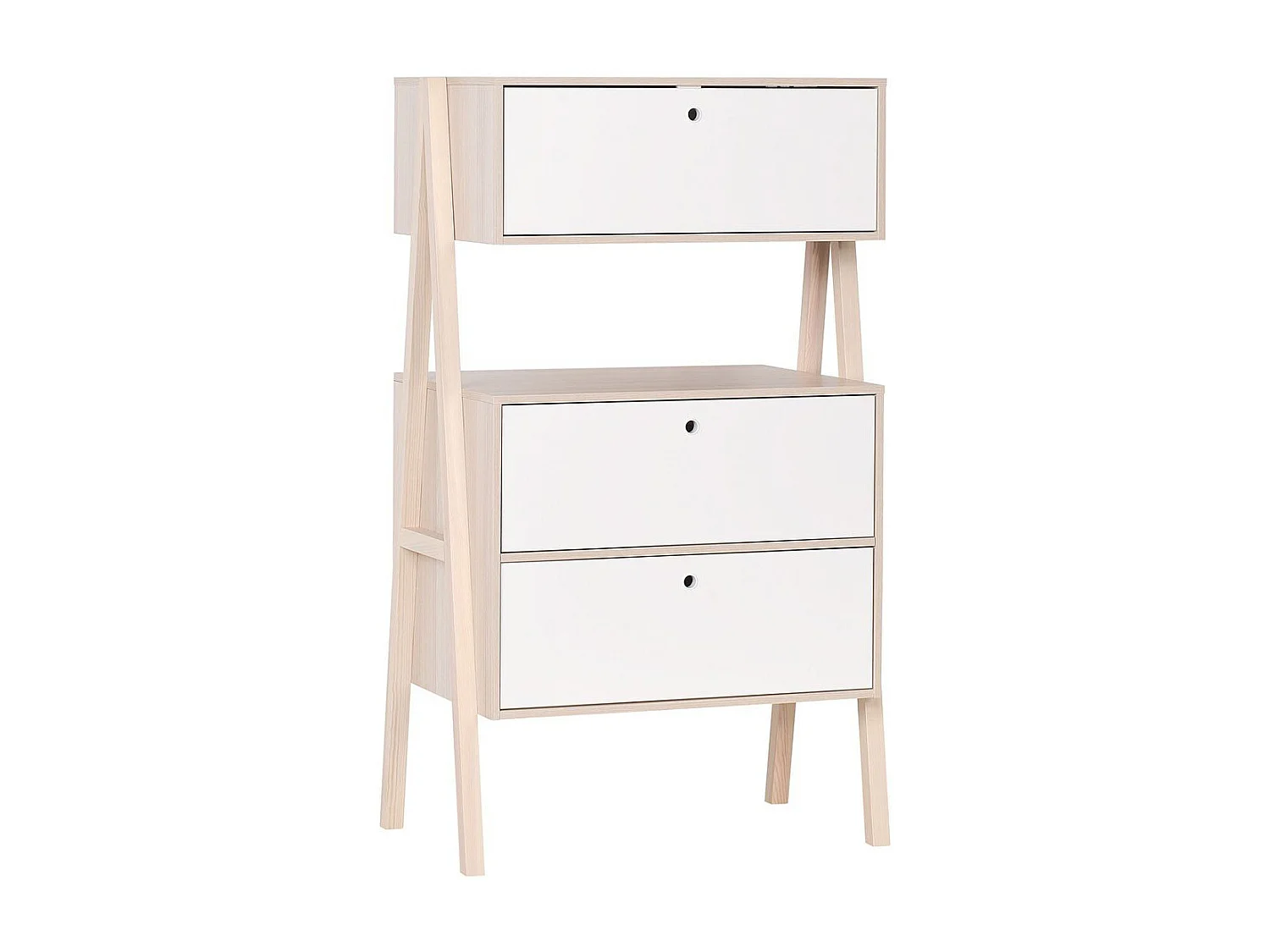 Kommode 2 Schubladen und 1 Klapptür - SPOT