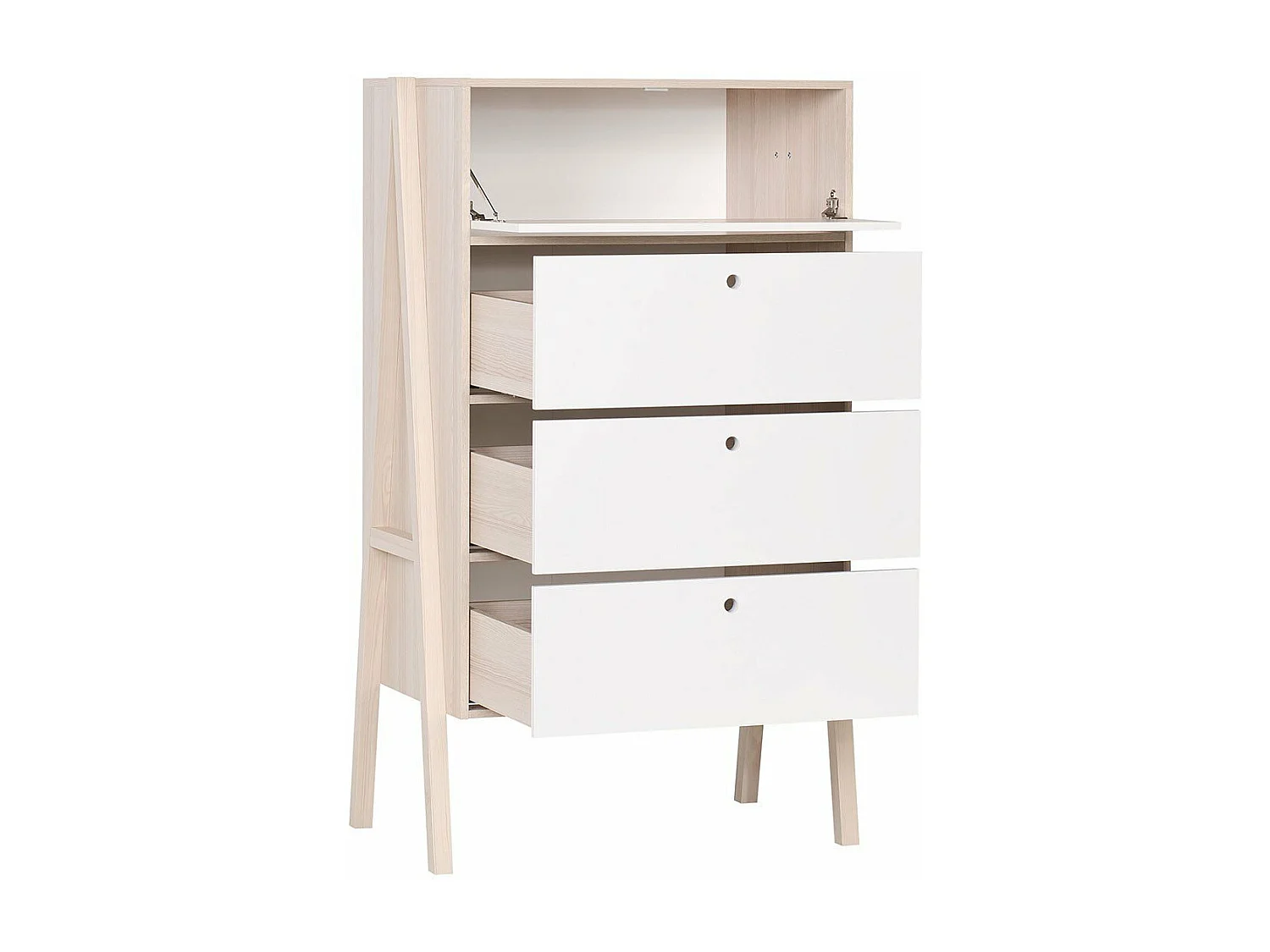 Commode 3 tiroirs et 1 porte abattant - SPOT