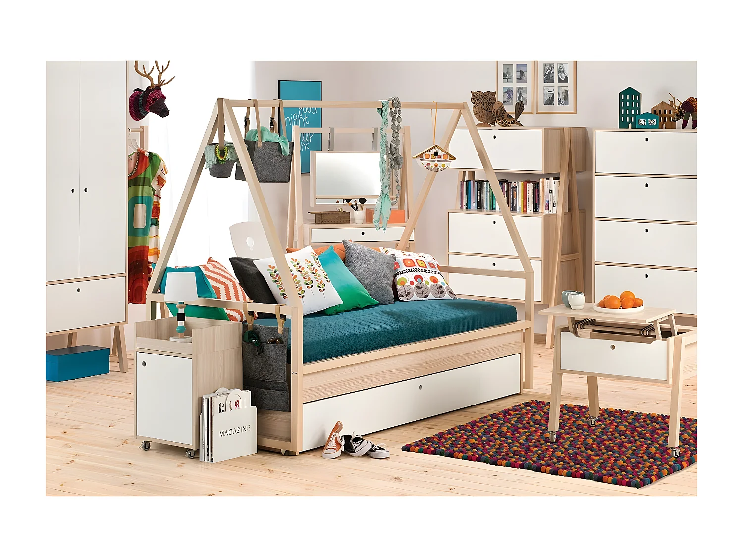 Commode 3 tiroirs et 1 porte abattant - SPOT