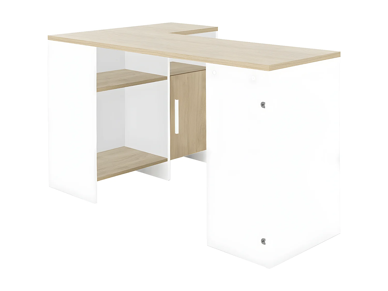 Bureau d'angle industriel Liverpool - Fabrication Française