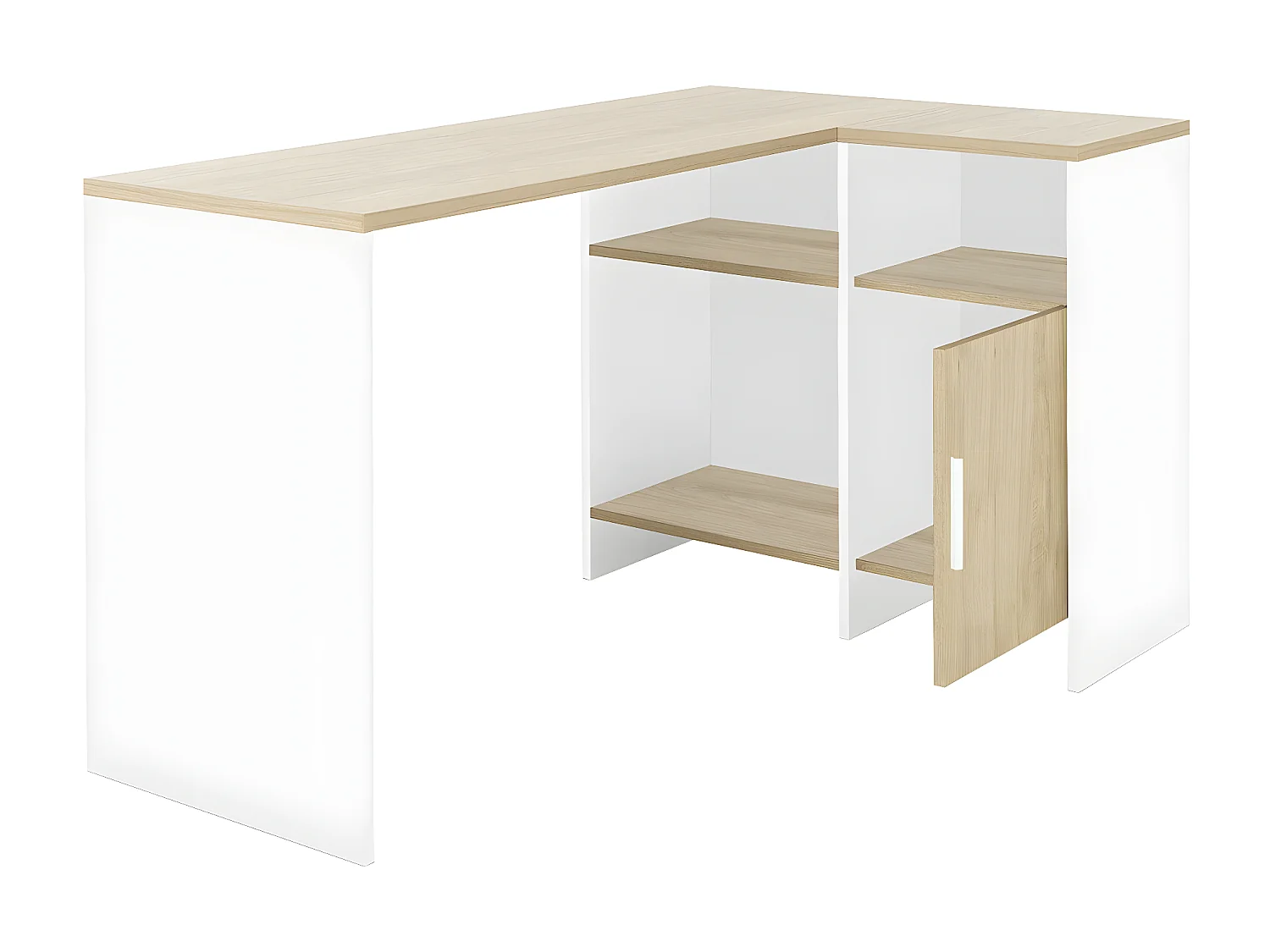 Bureau d'angle industriel Liverpool - Fabrication Française