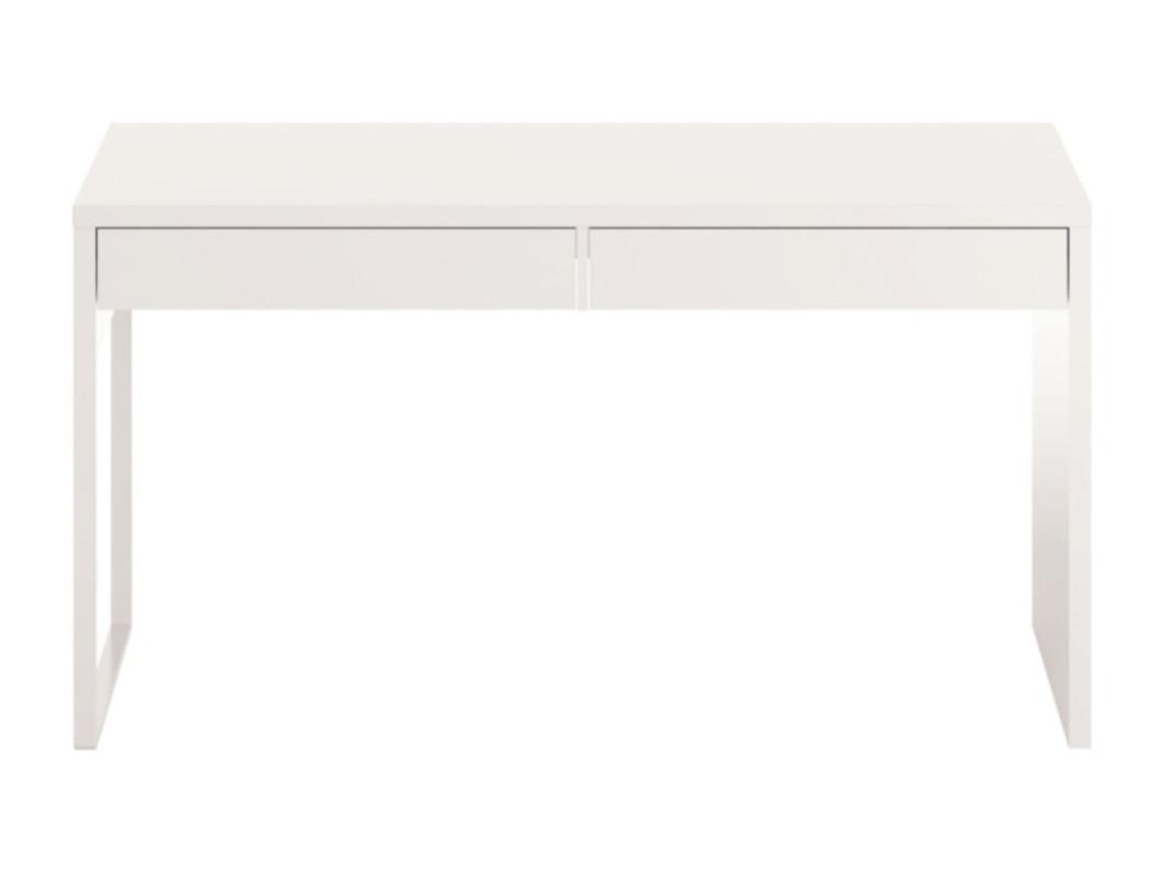 Mesa de computador tátil Blanco Artik (Blanco Mate)
