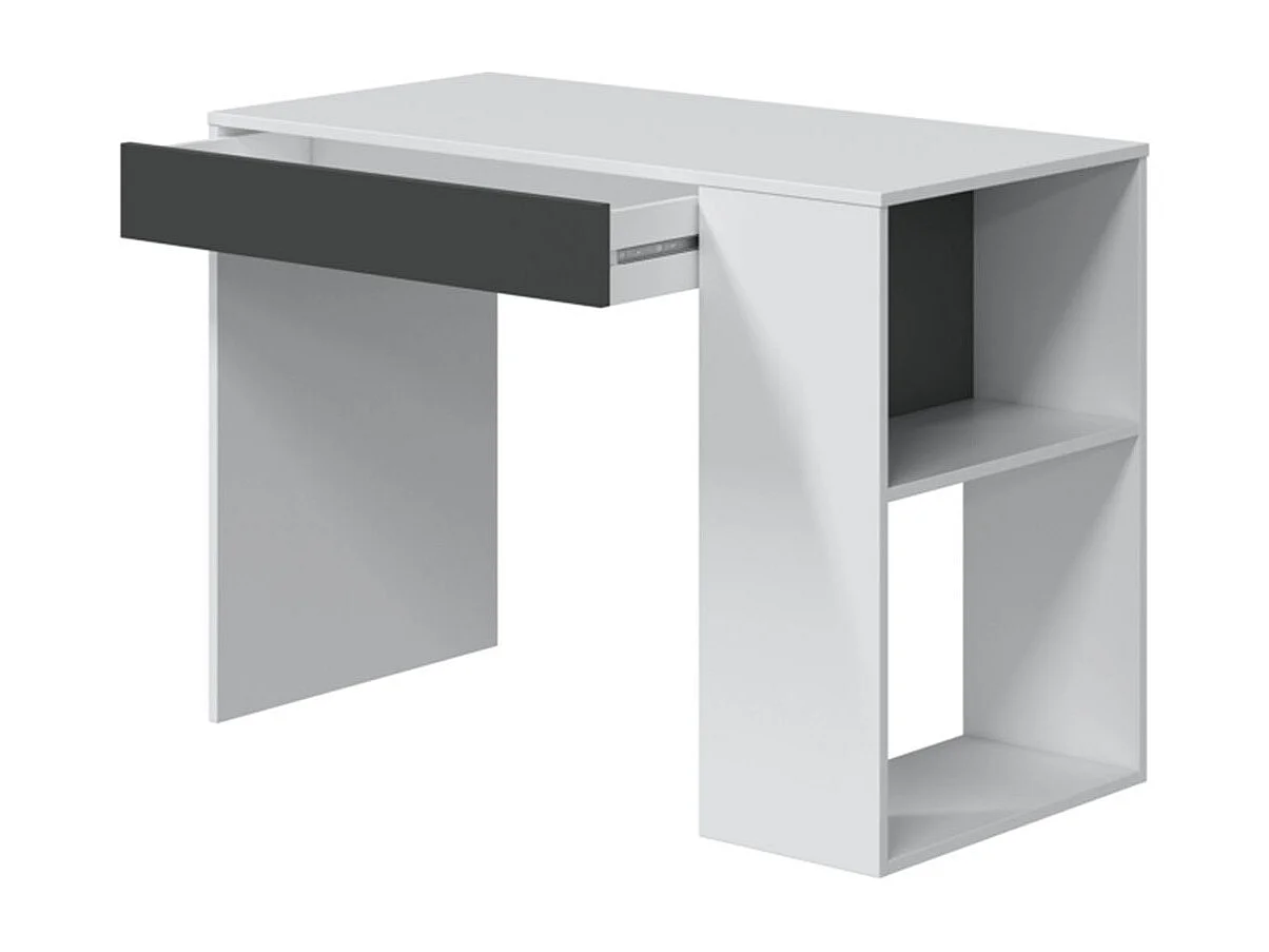 Bureau avec tiroir et fonction étagère intégrée